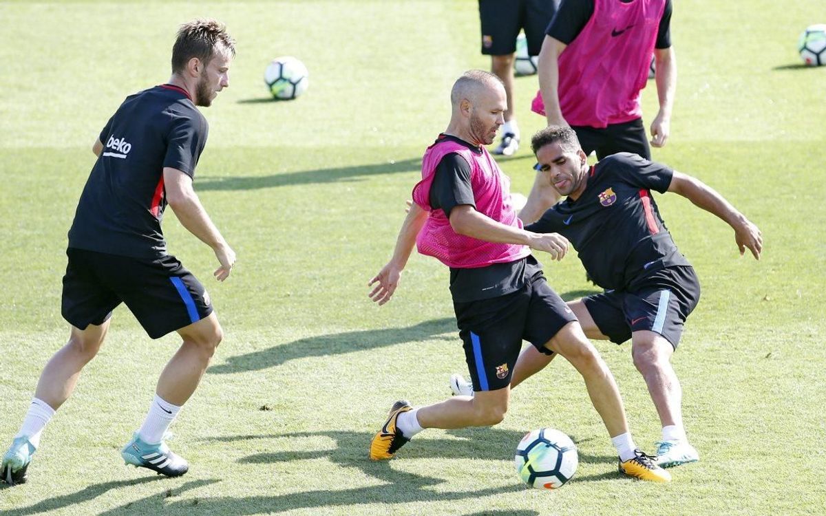 El plan de entrenamientos de la semana marcado por el Gamper y la ida de la Supercopa de España