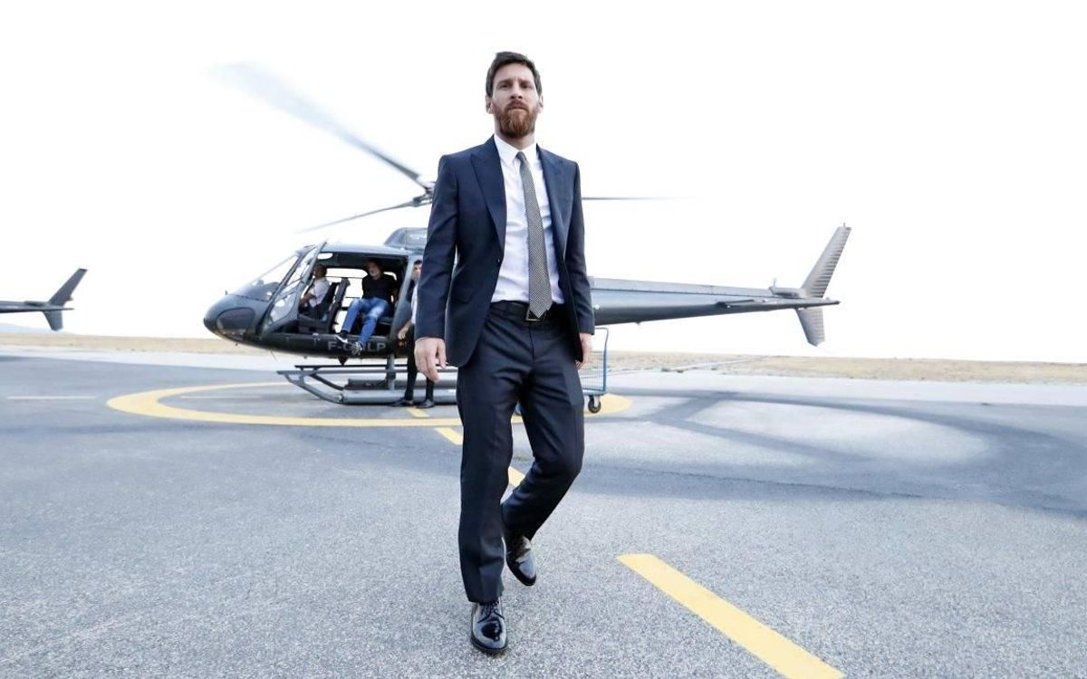 Twelve hours with Leo Messi in Monaco