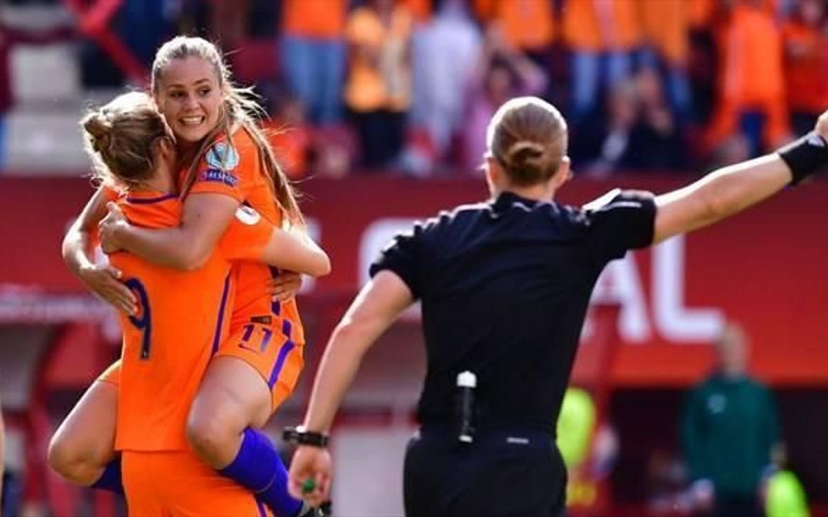 Lieke Martens, campeona del Europeo femenino