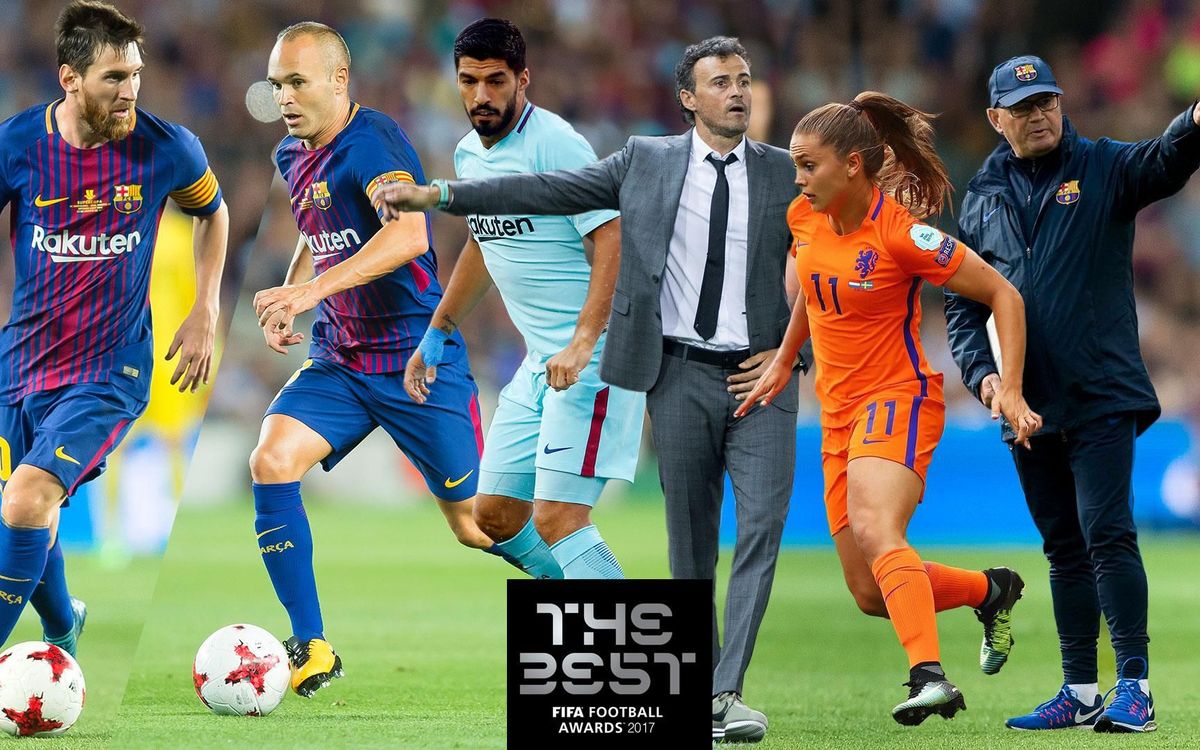 Sis blaugranes, nominats als premis The Best de la FIFA