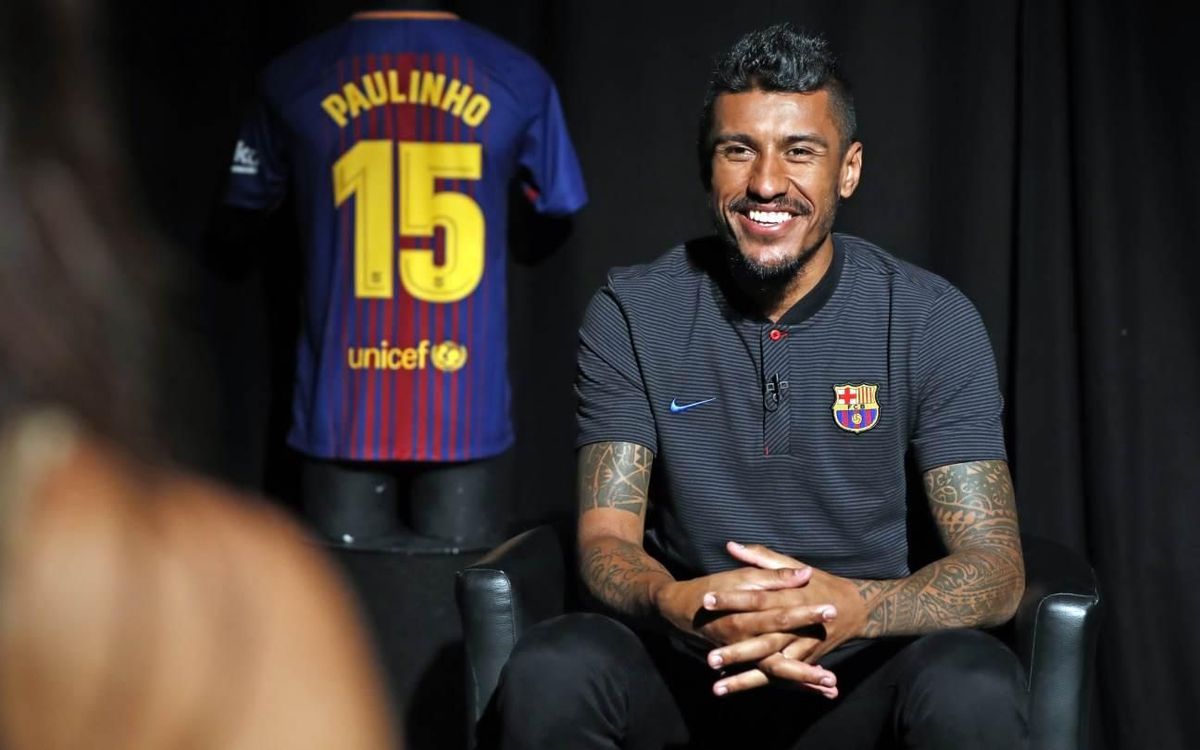 Paulinho’s long journey takes him to FC Barcelona