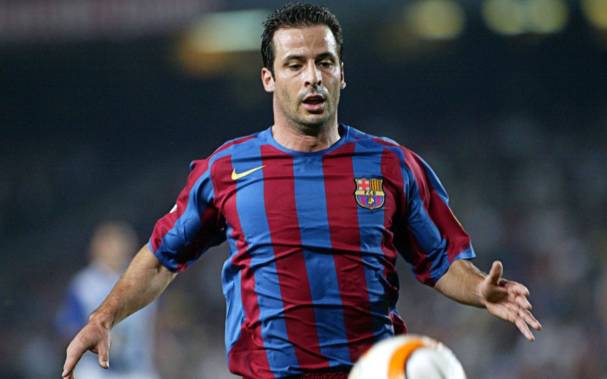 Giuly was the former Barça player who hit the woodwork three times in the same match
