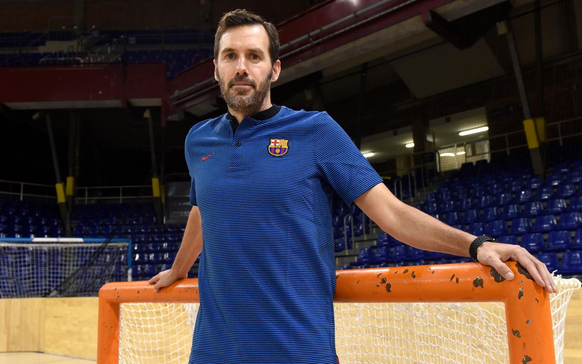 Iván Sanz, nuevo entrenador del júnior y del Barça Lassa B