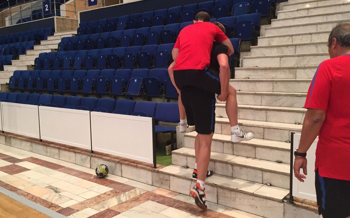 Lasse Andersson avanza en su recuperación