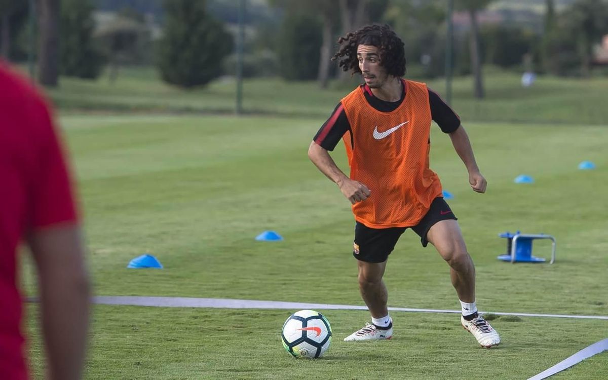 Cucurella: “Estic molt content per la confiança que m’han donat”