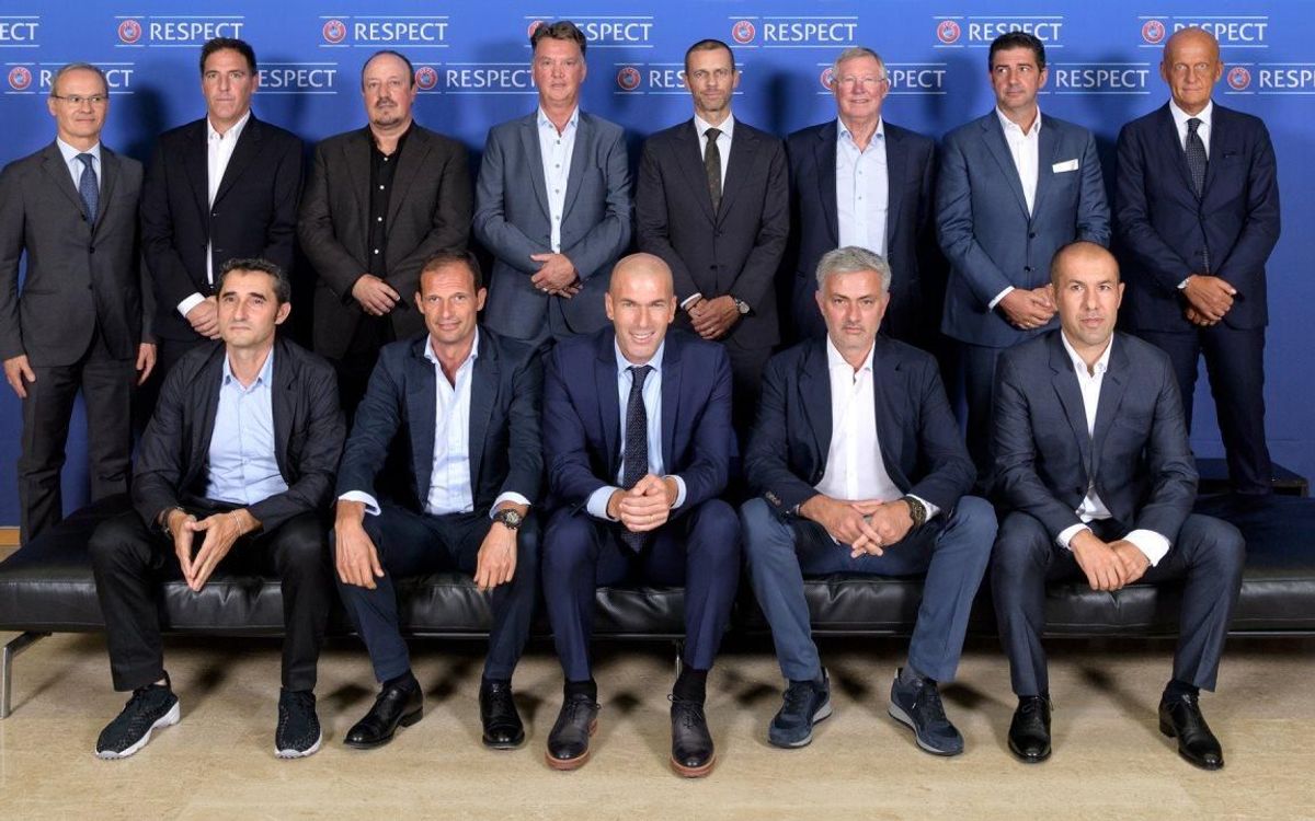 Ernesto Valverde, at the UEFA Coaches Forum