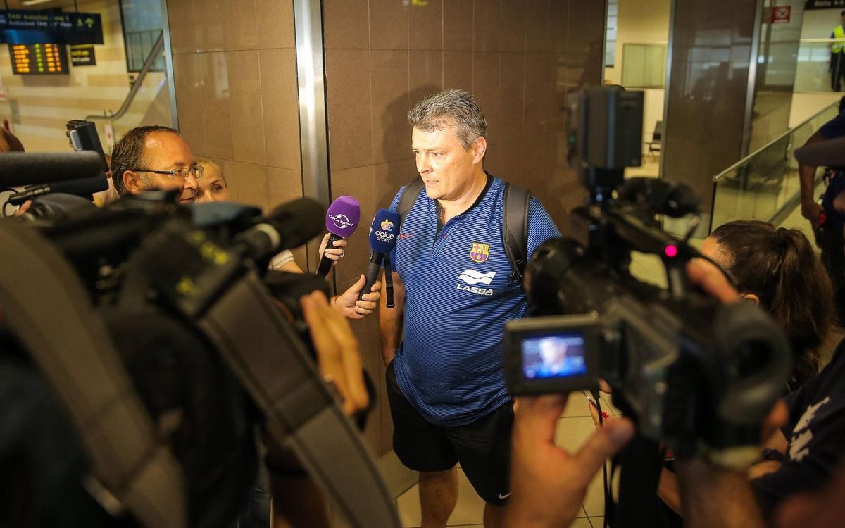 La preparació del Barça Lassa es trasllada de Colònia a Bucarest