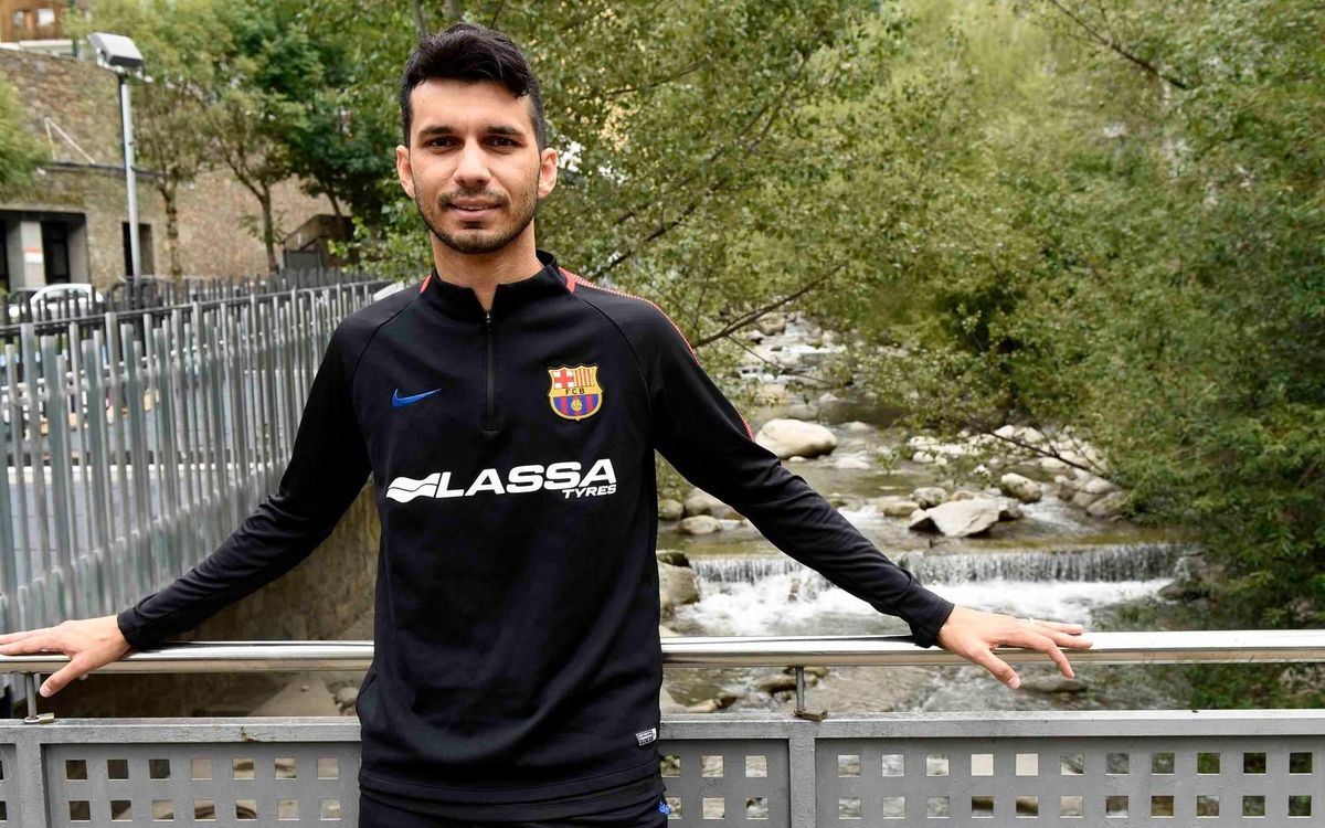 Esquerdinha: “Sento orgull de jugar al Barça”