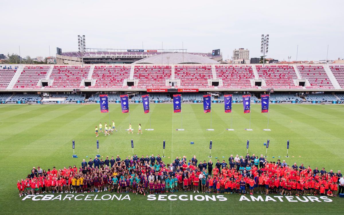 Los equipos formativos de las secciones amateurs celebran la clausura de la temporada