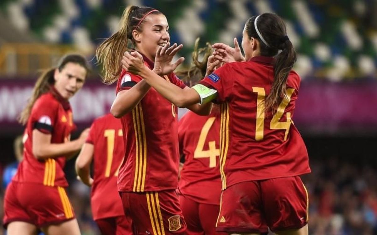 Patri y Aitana, campeonas de Europa sub-19 con España (3-2)