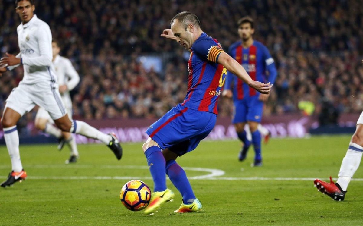 Andrés Iniesta’s return to action