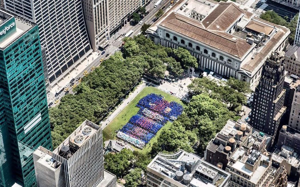 Gran mobilització blaugrana al cor de Manhattan