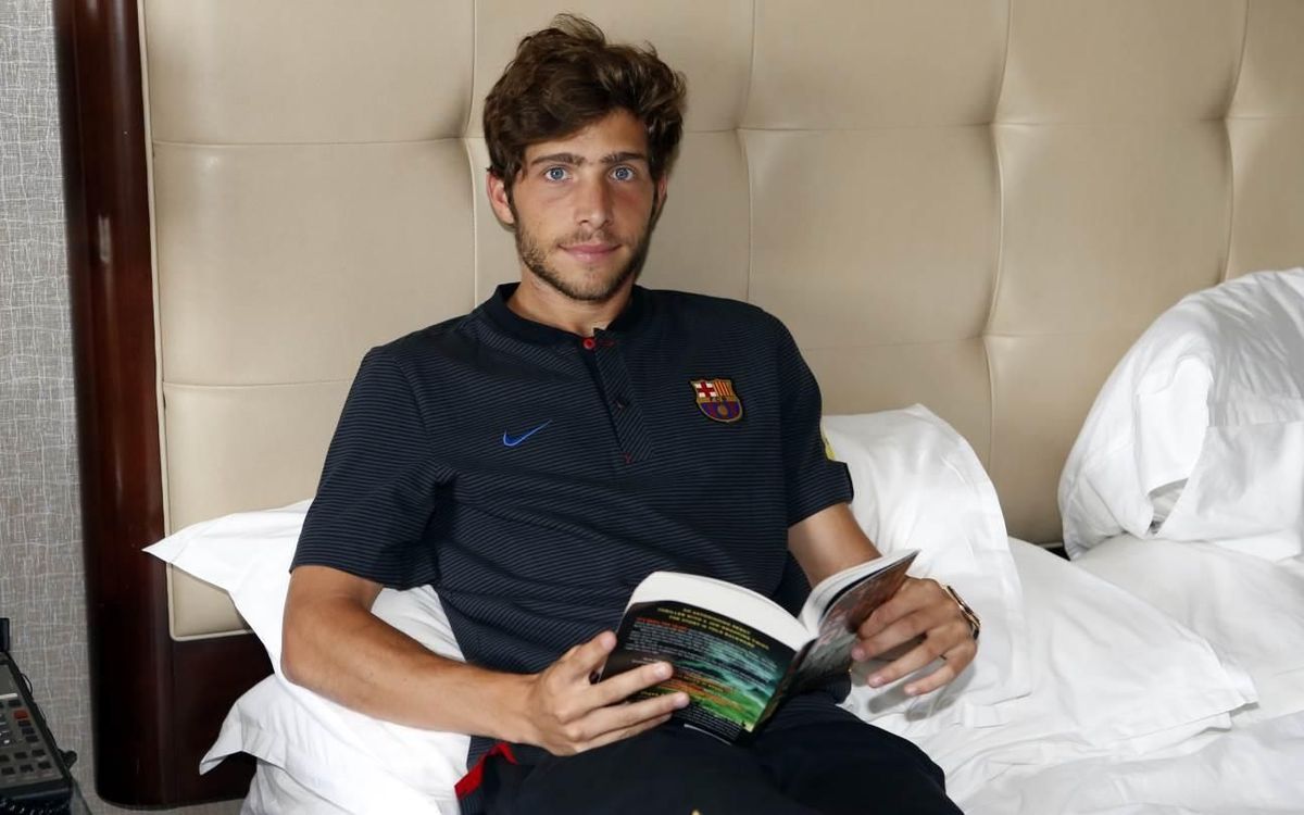 Vidéo - Dans ma valise il y a... Avec Sergi Roberto du FC Barcelone
