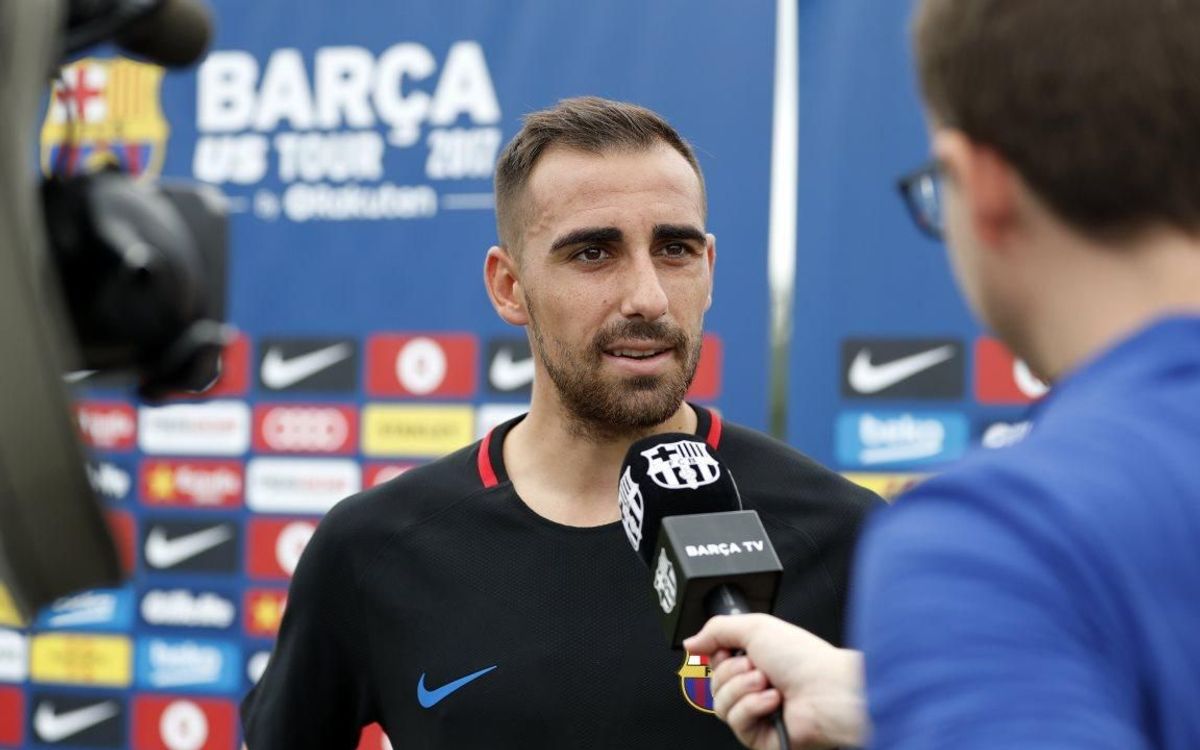 Paco Alcácer: 'We are excited for the new season'