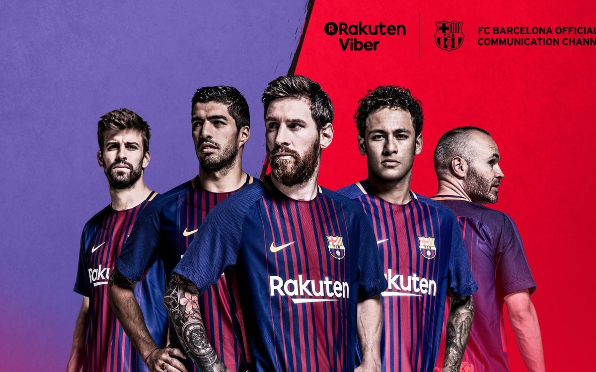Le FC Barcelone lance son compte officiel et public sur Viber