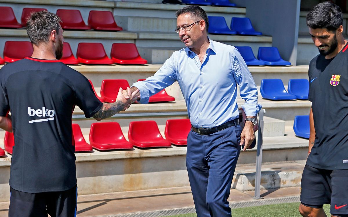 Visitors’ day at the Ciutat Esportiva