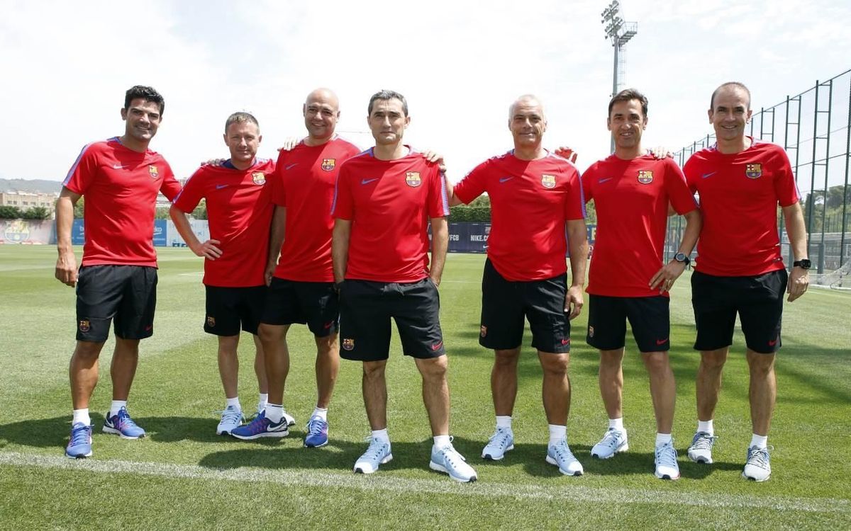 Valverde ja treballa a la Ciutat Esportiva