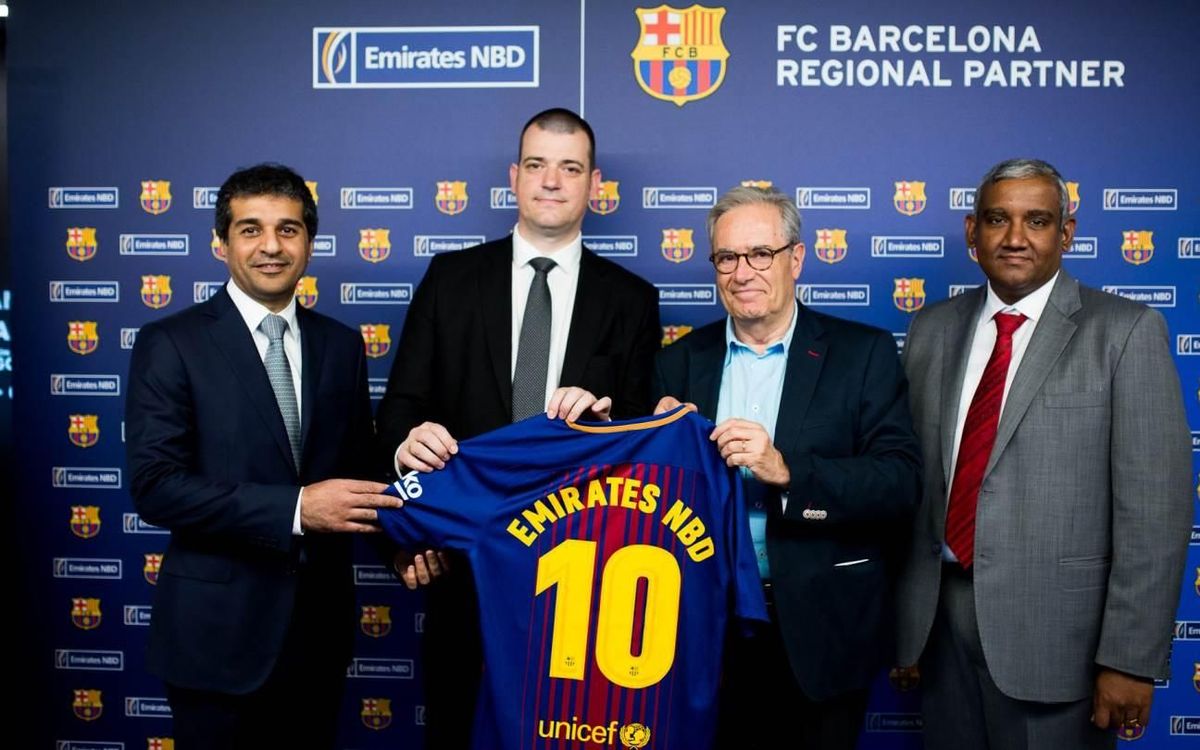 Emirates NBD Egypt, new FC Barcelona Regional Sponsor