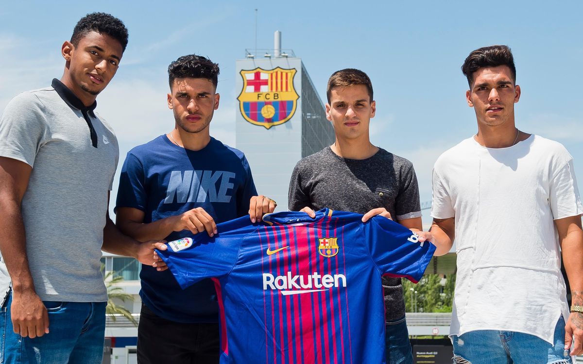 Four new players arrive at Barça B