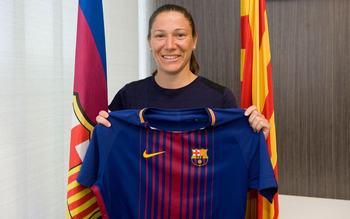 Élise Bussaglia is the Barça Women's team's first signing for 2017/18