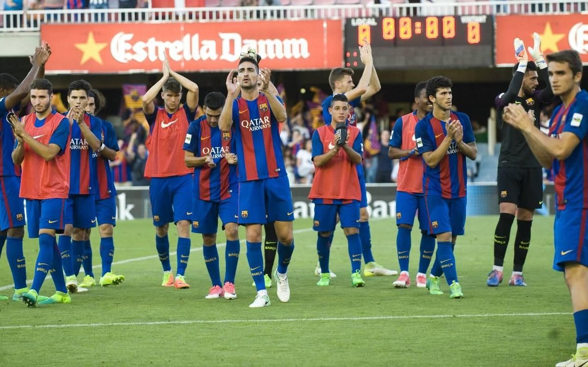 Los socios pueden conseguir a partir del viernes, de manera exclusiva y gratuita, las entradas para el partido de vuelta del Barça B ante el Racing