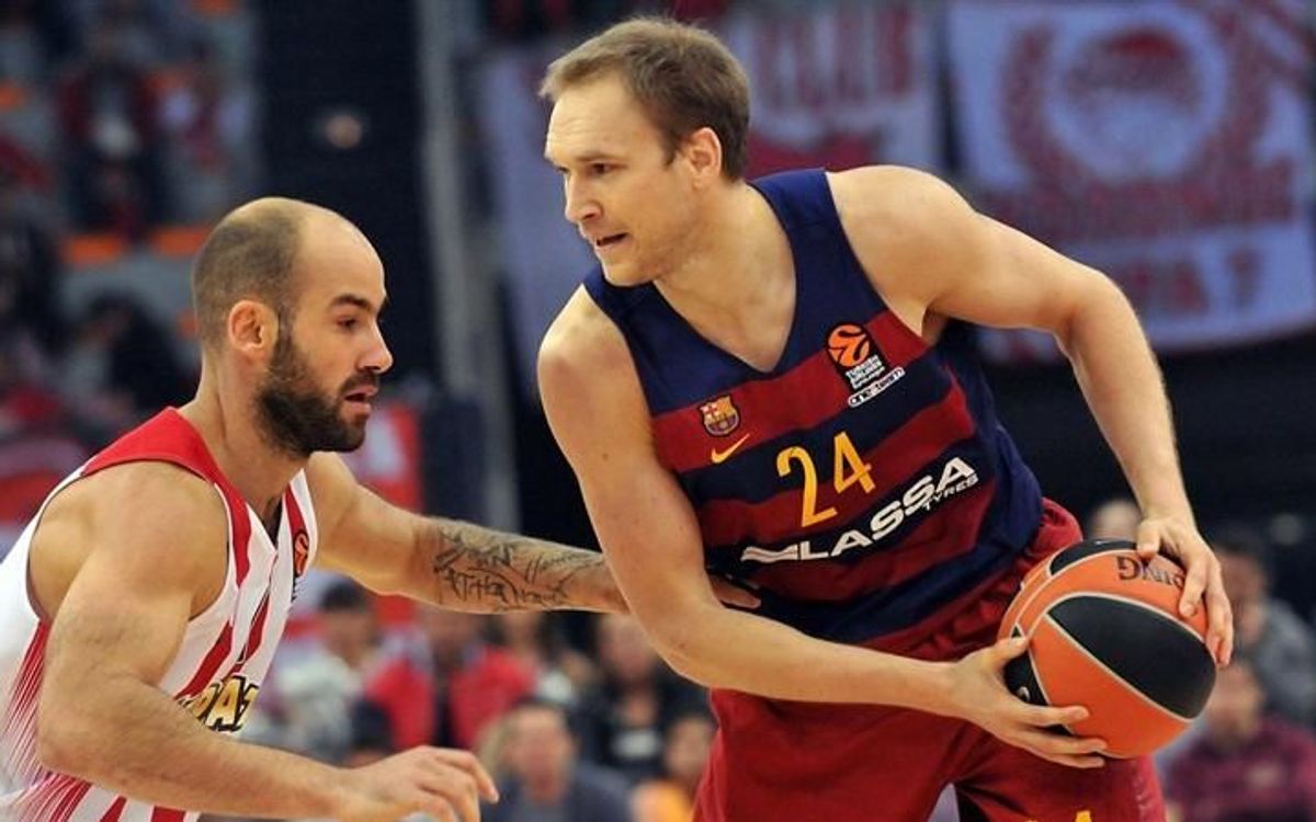 Olympiacos Piraeus - FC Barcelona Lassa: El Barça s’encalla a Grècia (59-52)