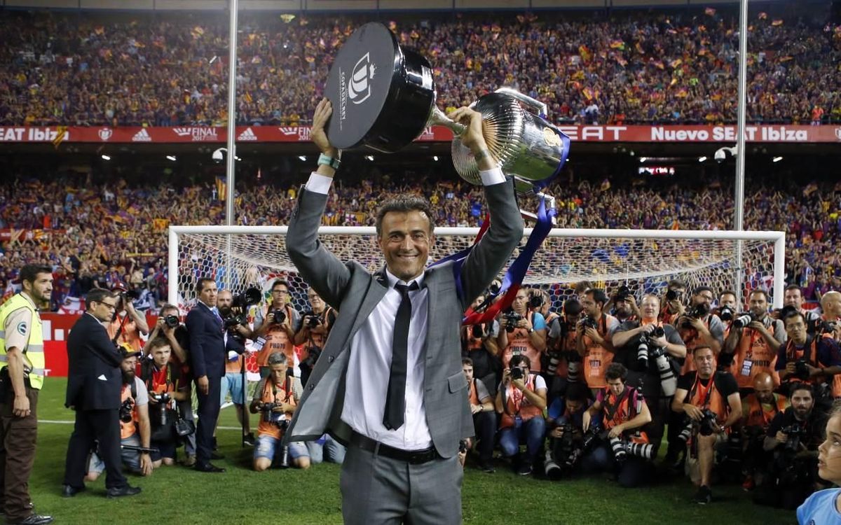 Luis Enrique: I leave happy with the job done