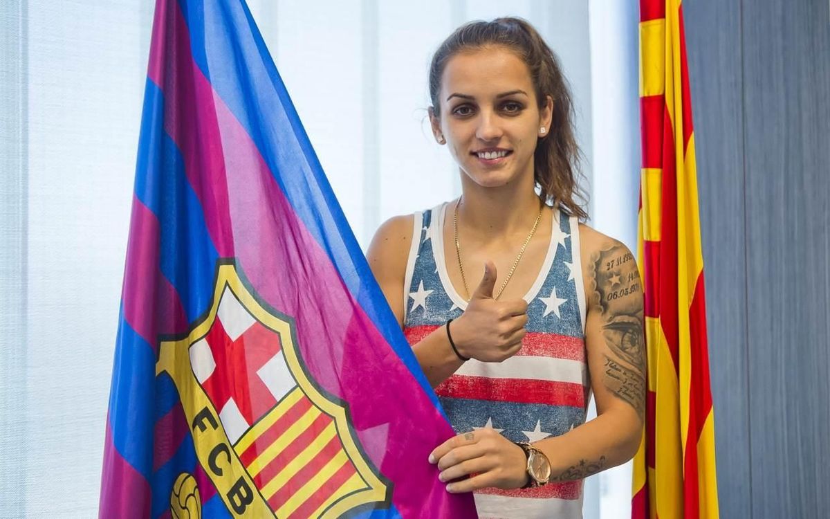 Natasa Andonova renforce le Barça Féminin