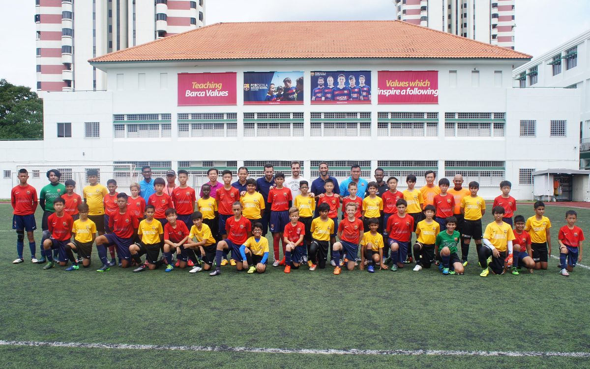 FCBEscolas of Singapore and New Delhi meet in two friendlies
