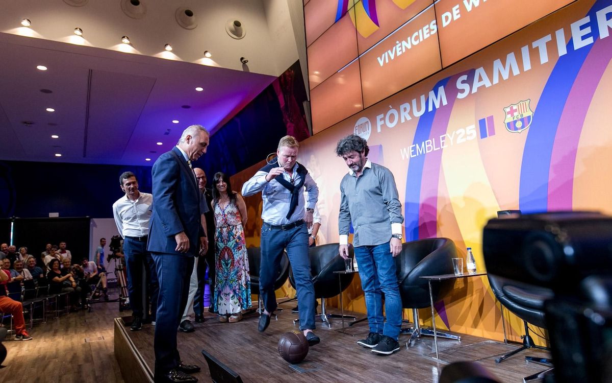 Les vivències dels protagonistes tanquen les jornades del Fòrum Samitier Wembley25