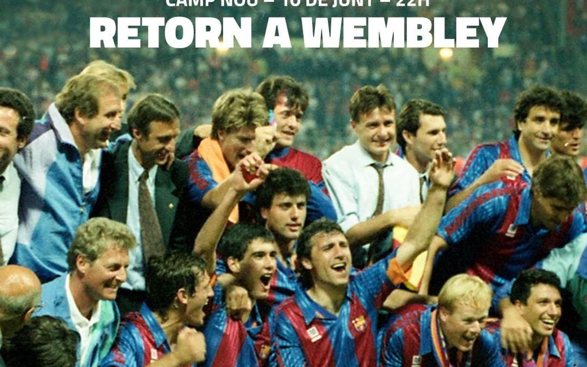 Wembley25 commemoration with events-packed Saturday at Camp Nou