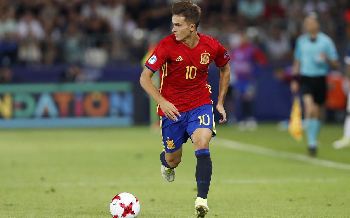 La sub-21 española de Denis Suárez, a la final del Europeo