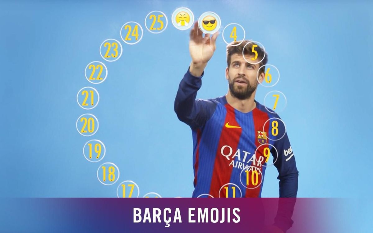 Barça Emojis: Gerard Piqué