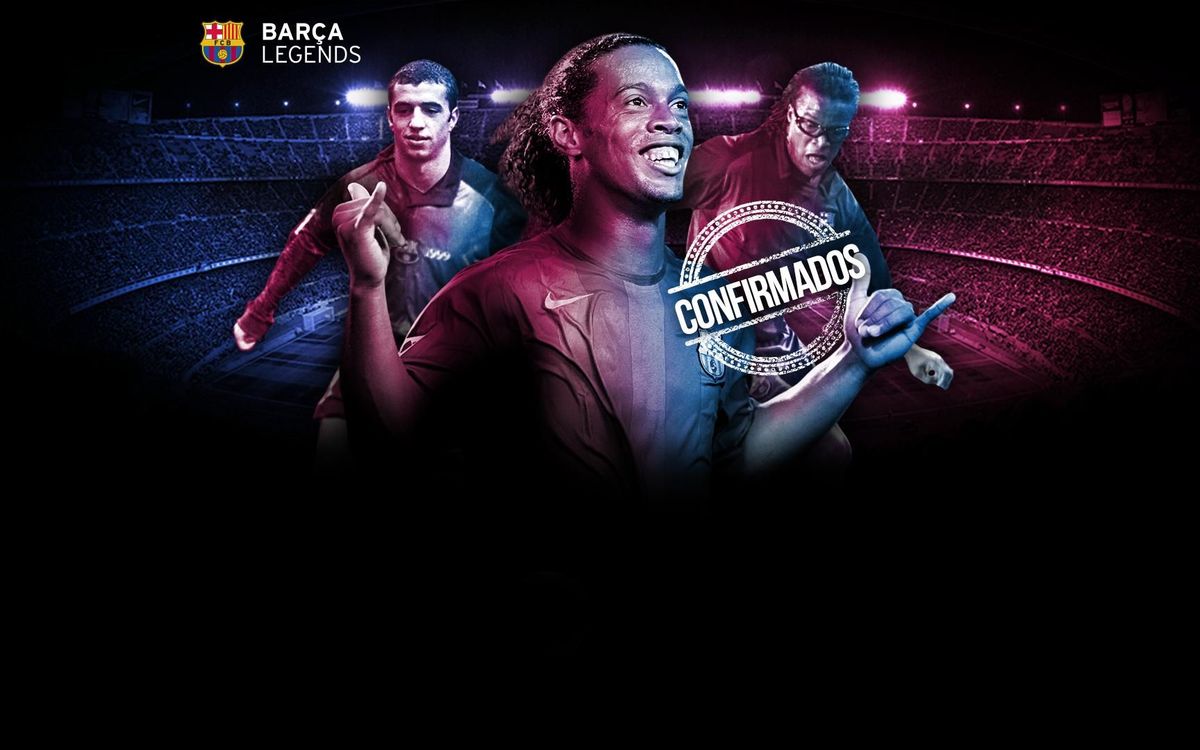 Ronaldinho volverá a vestir la camiseta azulgrana en el Camp Nou