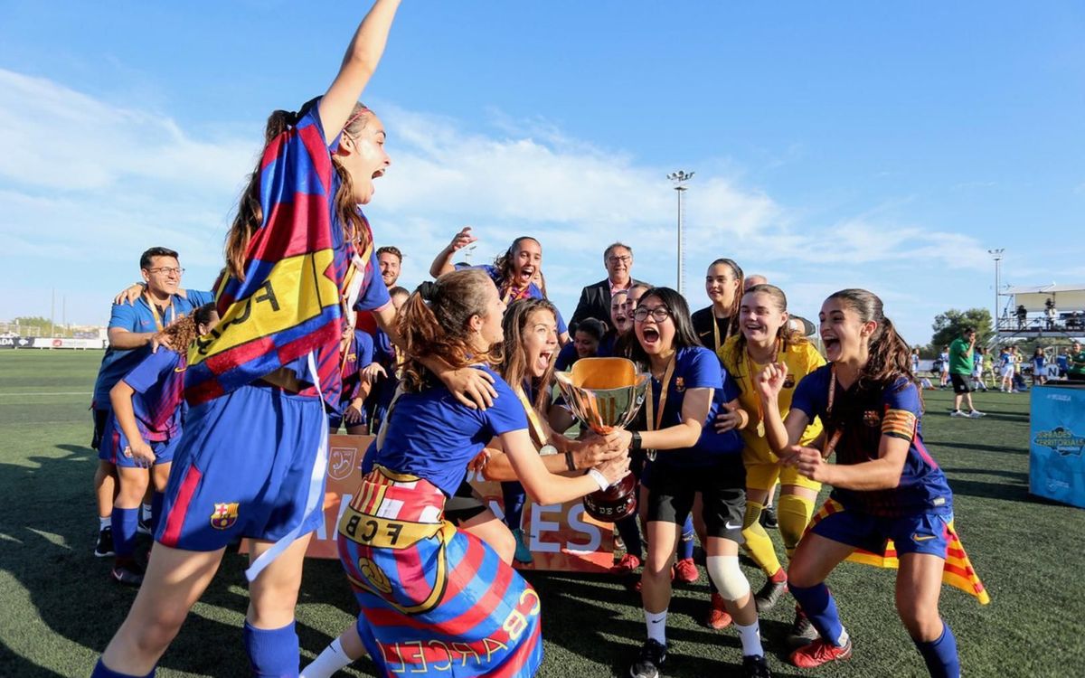 Juvenil-Cadete - RCD Espanyol: ¡Campeonas de Catalunya! (2-1)