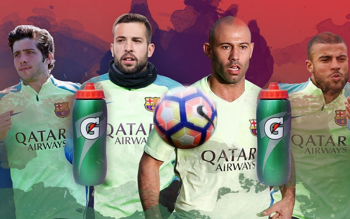 バルサのトップチーム選手がゲームに挑戦！