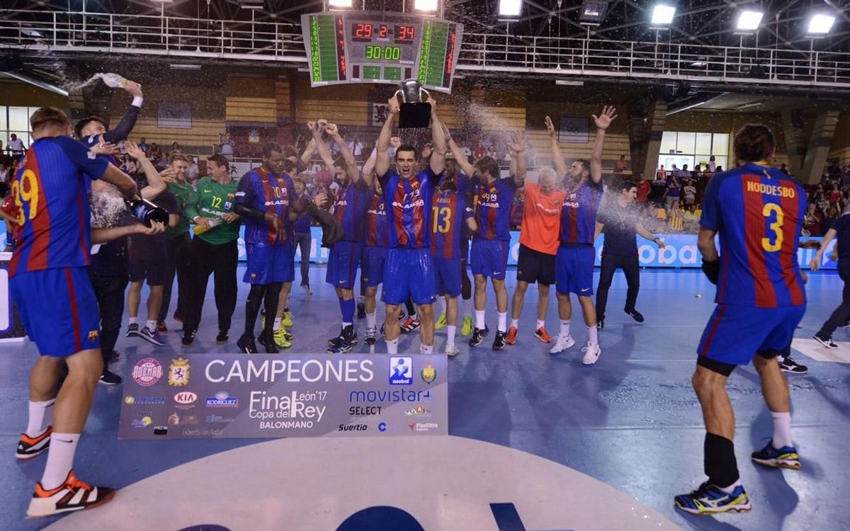 Naturhouse La Rioja – Barça Lassa: La Copa del Rei és blaugrana! (29-34)