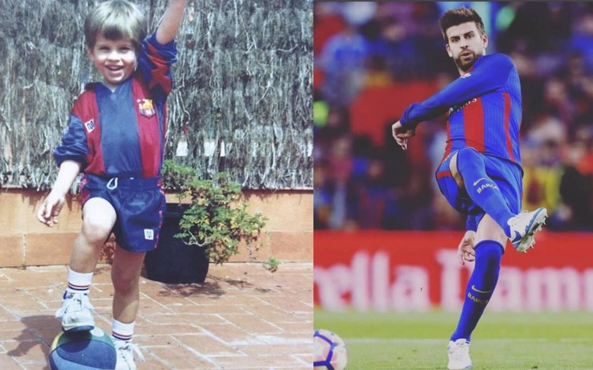 Vidéo - Gerard Piqué, de la Masia à l'équipe première du FC Barcelone