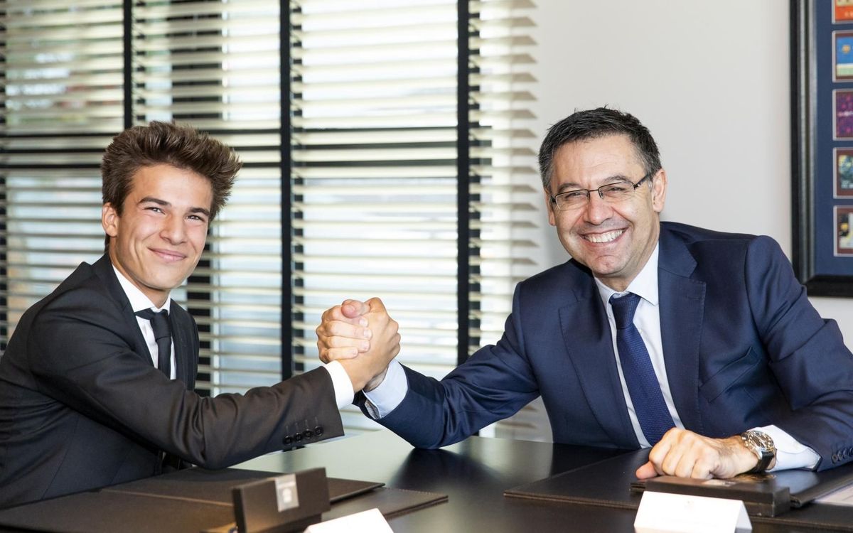 Riqui Puig azulgrana hasta el 2021