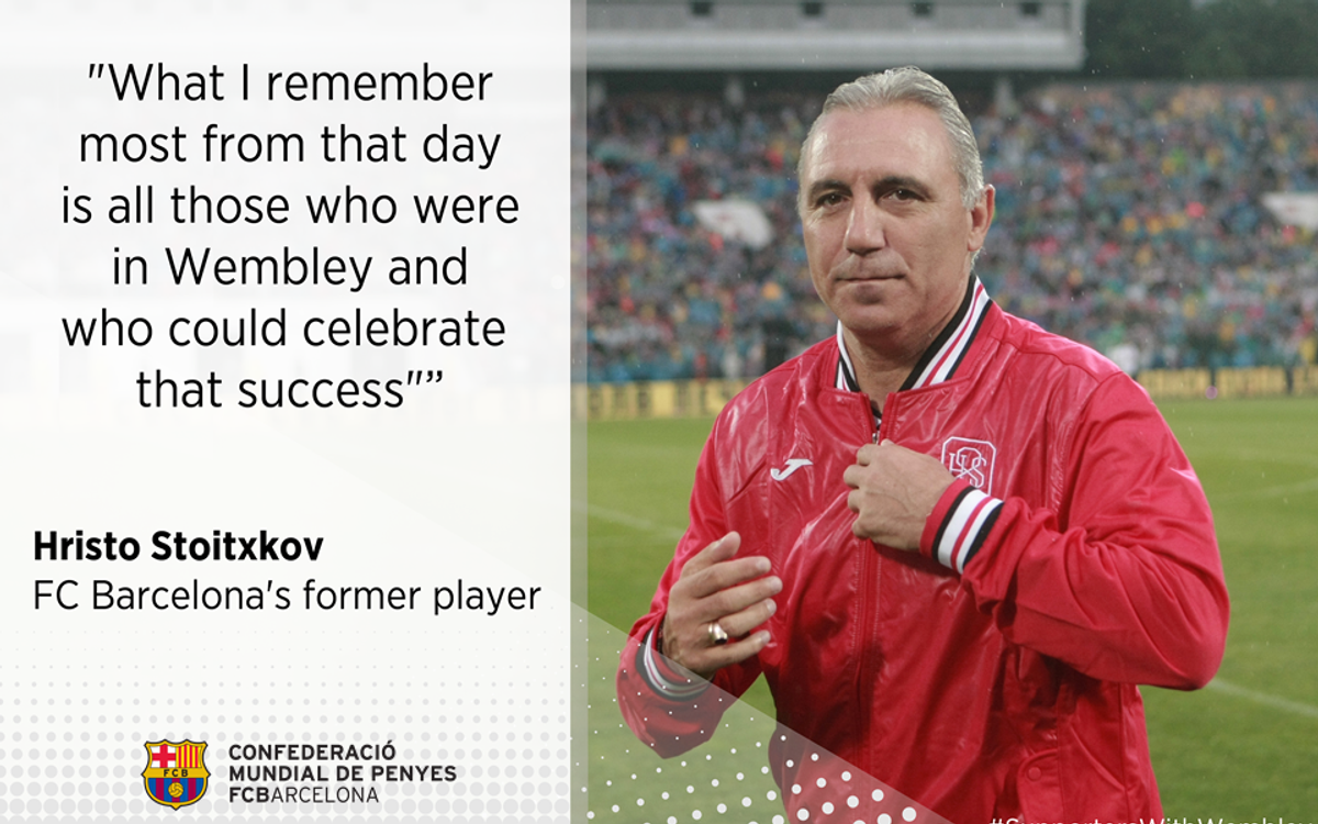 Stoichkov highlights the fundamental role of the Supporters Clubs