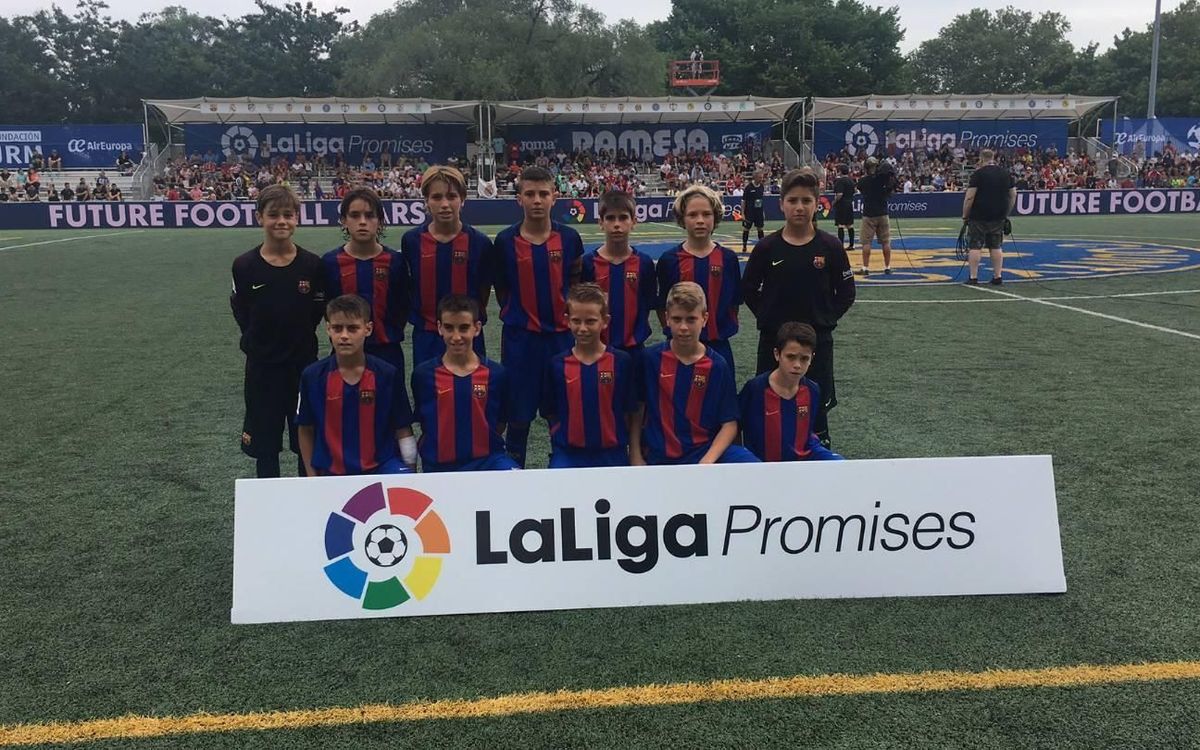 Double win for U12s to start LaLiga Promises