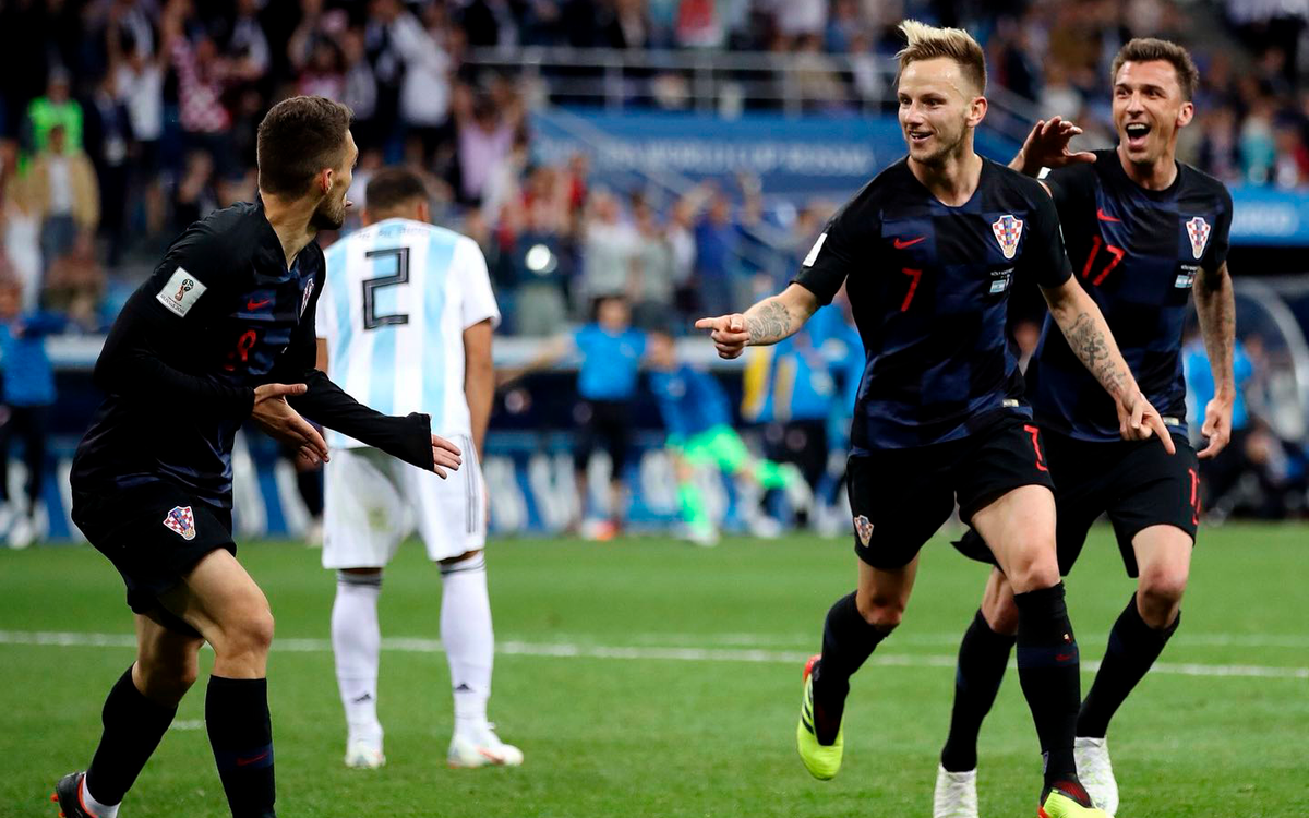 Rakitic and Croatia are into the Round of 16