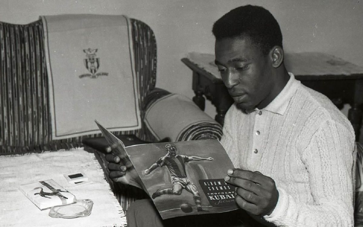 Pelé: ‘The best football in the world is at Barça’