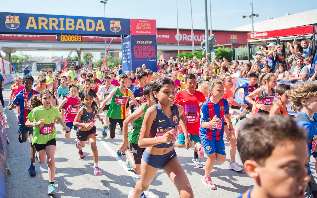 Los culés, los grandes ganadores de la Cursa Barça CaixaBank 2018
