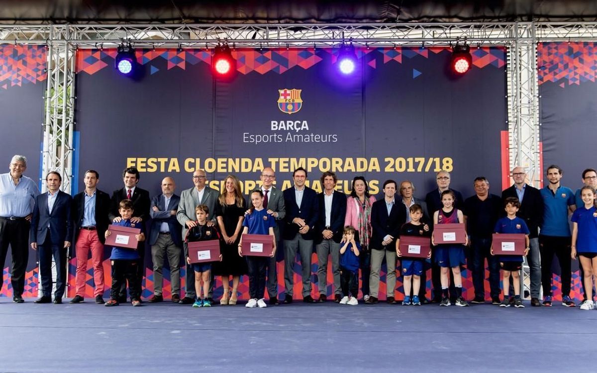 Festa dels equips formatius dels Esports Amateurs per tancar la temporda