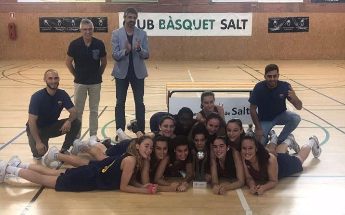Las cadetes B del Barça CBS, campeonas de Cataluña Interterritorial