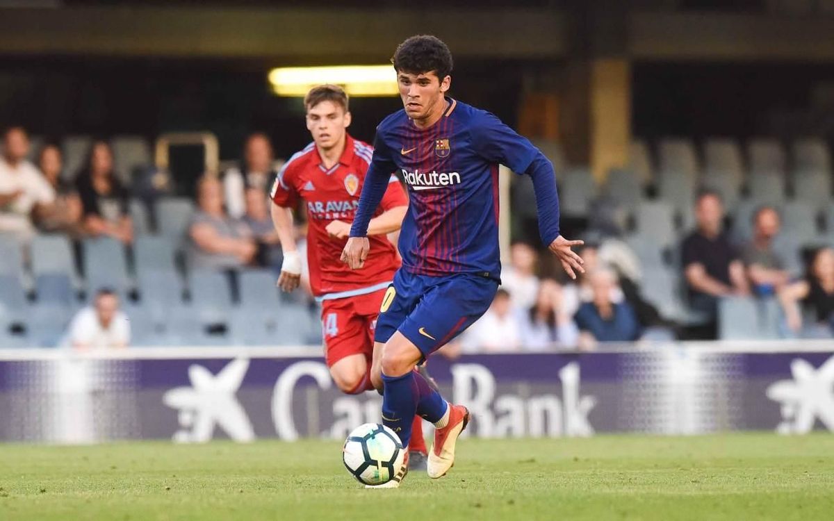 Carles Aleñá, amb una ruptura del tendó del bíceps femoral de la cuixa dreta