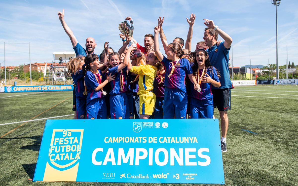 Doblet del planter femení a la Copa Catalunya!
