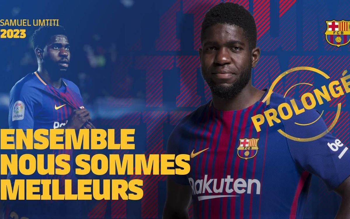 Umtiti prolonge au FC Barcelone