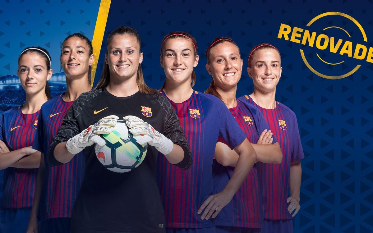 Sis renovacions al Barça Femení